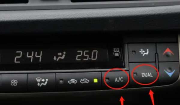 汽车空调DUAL是什么意思？dual是什么意思车上的空调