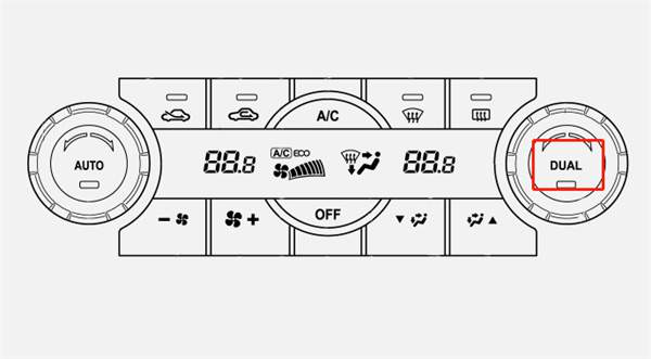 汽车空调按钮开关在哪里，车上空调的按钮开关是哪个